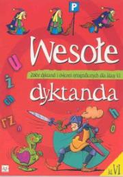 Okładka książki Wesołe dyktanda 6 kl.