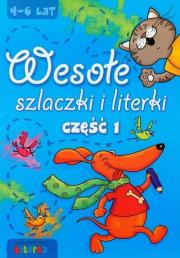 Okładka książki Wesołe szlaczki i literki część 1 LITERKA
