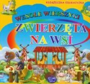 Okładka książki Wesołe wierszyki. Zwierzęta na wsi