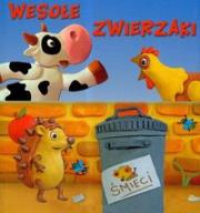 Wesołe zwierzaki. Autor: Sakowska Ewa. Dadada.pl Okładka książki Wesołe zwierzaki