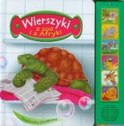 Okładka książki Wierszyki z zoo i z Afryki Książeczka dźwiękowa