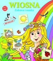 Okładka książki Wiosna. Naklejanki (4-7 lat)