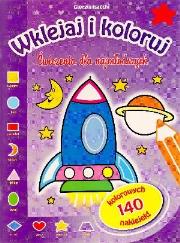 Wklejaj i koloruj - fioletowa. Autor: PRACA ZBIOROWA. Dadada.pl Okładka książki Wklejaj i koloruj - fioletowa