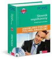 Okładka książki Współczesny słownik ang-pol-ang PONS