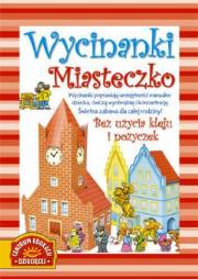 Okładka książki Wycinanki Miasteczko