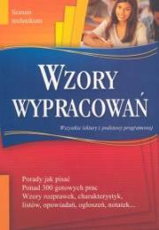 Okładka książki Wzory wypracowań liceum technikum