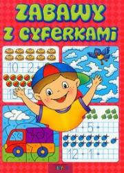 Okładka książki Zabawy z cyferkami LITERKA