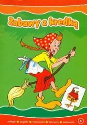 Okładka książki Zabawy z kredką 4