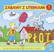 Zabawy z literkami część 1. Autor: Czyżowska Małgorzata. Dadada.pl Okładka książki Zabawy z literkami część 1