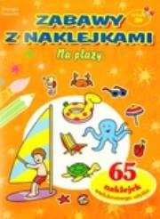 Okładka książki Zabawy z naklejkami. Na plaży