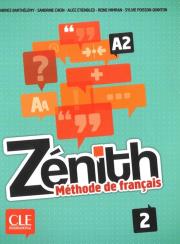 Zenith 2 podręcznik + DVD ROM CLE. Autor: Chein Sandrine Mimran Reine. Dadada.pl Okładka książki Zenith 2 podręcznik + DVD ROM CLE
