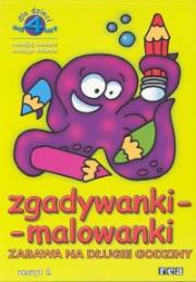Okładka książki Zgadywanki - malowanki zeszyt  2  REA