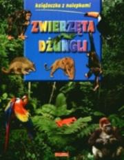 Okładka książki Zwierzęta Dżungli. Książeczka z nalepkami