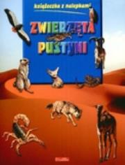 Okładka książki Zwierzęta pustyni. Książeczka z nalepkami