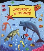 Okładka książki Zwierzęta w oceanie wykrojnik