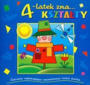 Okładka książki 4-latek zna kształty