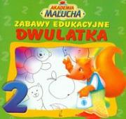 Akademia malucha - zabawy 2latka. Autor: Wydawnictwo Wilga. Dadada.pl Okładka książki Akademia malucha - zabawy 2latka