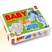 Okładka książki Baby puzzle - Zwierzątka afrykańskie TREFL