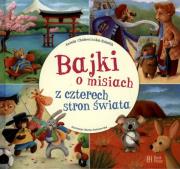 Bajki o misiach z czterech stron świata. Autor: Aniela Cholewińska-Szkolik. Dadada.pl Okładka książki Bajki o misiach z czterech stron świata