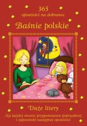 Okładka książki Baśnie polskie. 365 opowieści na dobranoc