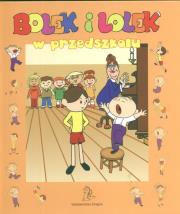 Bolek i Lolek w przedszkolu Dragon. Autor: Berowska Marta. Dadada.pl Okładka książki Bolek i Lolek w przedszkolu Dragon