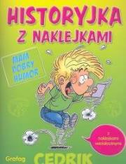Okładka książki Cedrik. Historyjka z naklejkami. Mam dobry humor