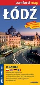 Okładka książki Comfort!map Łódź 1:220 000 laminat
