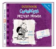 Dziennik cwaniaczka 5. Przykra prawda Audiobook. Autor: Jeff Kinney. Dadada.pl Okładka książki Dziennik cwaniaczka 5. Przykra prawda Audiobook