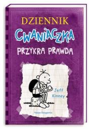 Dziennik cwaniaczka 5. Przykra prawda. Autor: Jeff Kinney. Dadada.pl Okładka książki Dziennik cwaniaczka 5. Przykra prawda