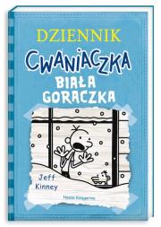 Dziennik cwaniaczka 6. Biała gorączka. Autor: Jeff Kinney. Dadada.pl Okładka książki Dziennik cwaniaczka 6. Biała gorączka