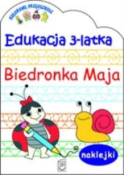 Okładka książki Edukacja 3-latka - Biedronka Maja