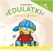 Okładka książki Edulatki. Ćwiczenia 3-latka