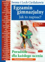 Okładka książki Egzamin gimnazjalny Jak to napisać ?
