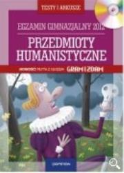 Egzamin po gimnazjum 2012 Testy humanistyczne z płytą CD. Autor: Banaś Bernardyna, Batorski Maciej. Dadada.pl Okładka książki Egzamin po gimnazjum 2012 Testy humanistyczne z płytą CD