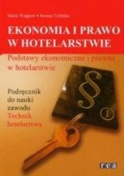 Okładka książki Ekon. i prawo w hotelarstwie - podst. ekonom. REA