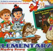 Okładka książki Elementarz z Mądrą Sową
