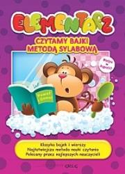 Okładka książki Elementarz - czytamy metodą sylabową bajki TW Greg