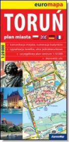 Okładka książki Euromapa Toruń 1:20 000