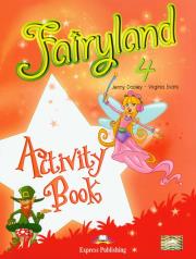 Fairyland 4 WB +DVD EXPRESS PUBLISHING. Autor: Dooley Jenny, Evans Virginia. Dadada.pl Okładka książki Fairyland 4 WB +DVD EXPRESS PUBLISHING