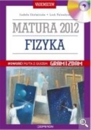 Okładka książki Fizyka Vademecum z płytą CD Matura 2012