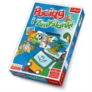 Okładka książki Gra - Pociąg i zmyślanki  TREFL