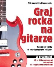 Okładka książki Graj rocka na gitarze