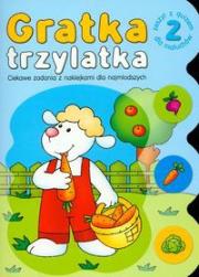 Gratka trzylatka cz.2. Autor: Agnieszka Bator. Dadada.pl Okładka książki Gratka trzylatka cz.2