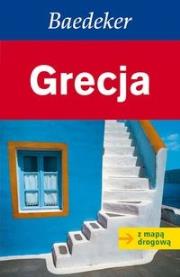 Okładka książki Grecja z mapą drogową przewodnik