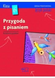 J. Polski SP 6 Przygoda z pisaniem. Autor: Zbróg Piotr. Dadada.pl Okładka książki J. Polski SP 6 Przygoda z pisaniem