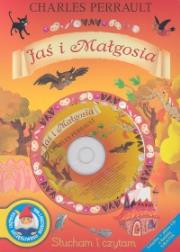 Jaś i Małgosia + CD. Autor: praca zbiorowa. Dadada.pl Okładka książki Jaś i Małgosia + CD