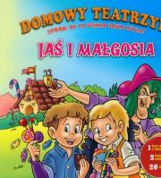 Jaś i Małgosia domowy teatrzyk. Autor: Praca zbiorowa. Dadada.pl Okładka książki Jaś i Małgosia domowy teatrzyk
