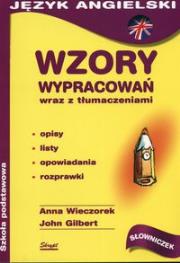 Język angielski Wzory wypracowań wraz z tłumaczeniami (SP). Autor: Anna Wieczorek. Dadada.pl Okładka książki Język angielski Wzory wypracowań wraz z tłumaczeniami (SP)