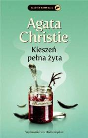 Kieszeń pełna żyta. Autor: Agatha Christie. Dadada.pl Okładka książki Kieszeń pełna żyta