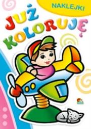 Okładka książki Kolorowanka Juz koloruję z nalepkami (20)